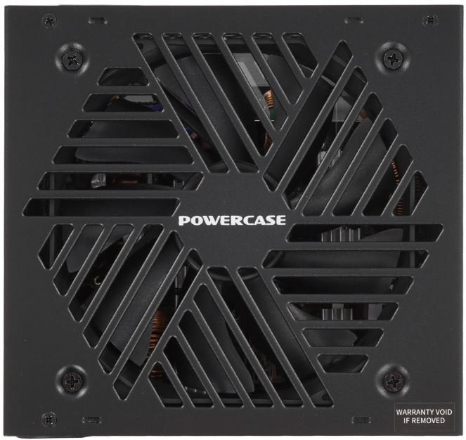 Блок питания ATX 500W Powercase PW500 (PS-500W-DC ) 80+ Standard, черный