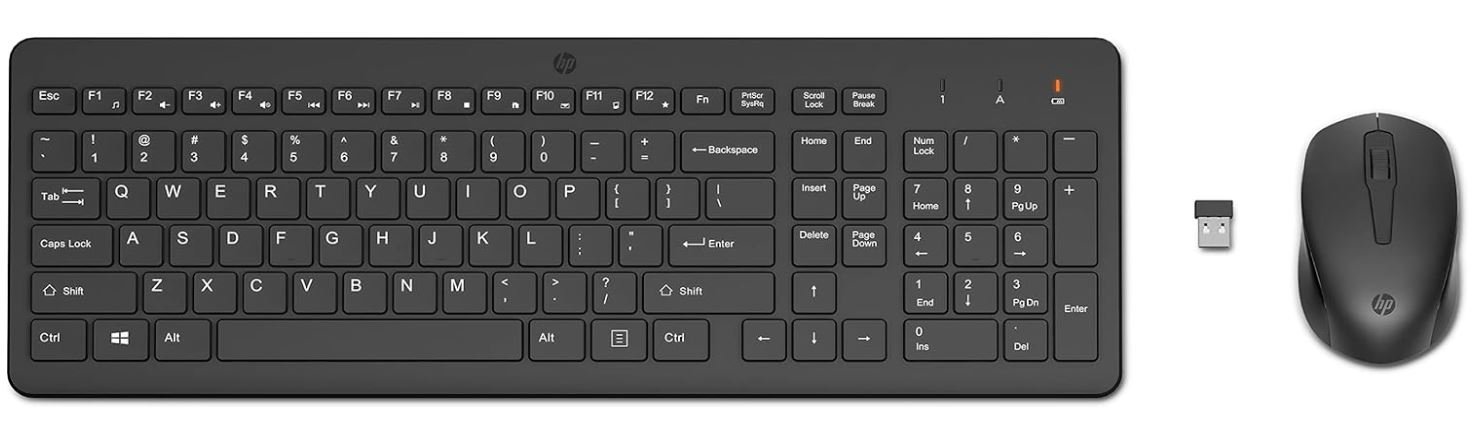 Беспроводной комплект HP 330 Wireless Mouse and Keyboard Combo, чёрный