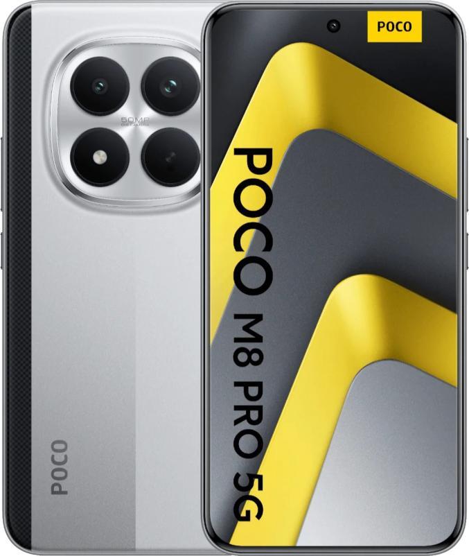 Xiaomi Poco M8 Pro 5G 12/512Gb Silver RU