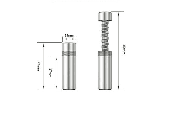 Держатель для видеокарты K01 Silver
