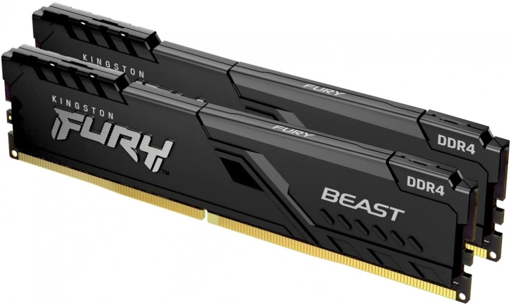 Модуль памяти DDR4 32Gb (2x16Gb Kit) Kingston 3600 Fury Beast KF436C18BBK2/32