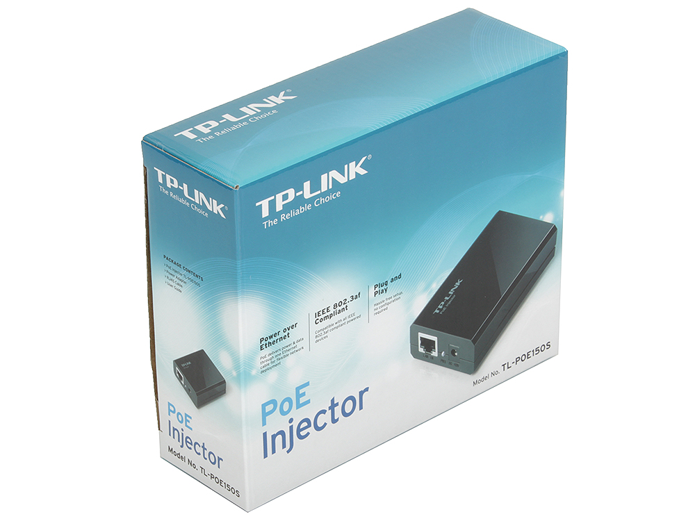Инжектор PoE TP-Link TL-PoE150S