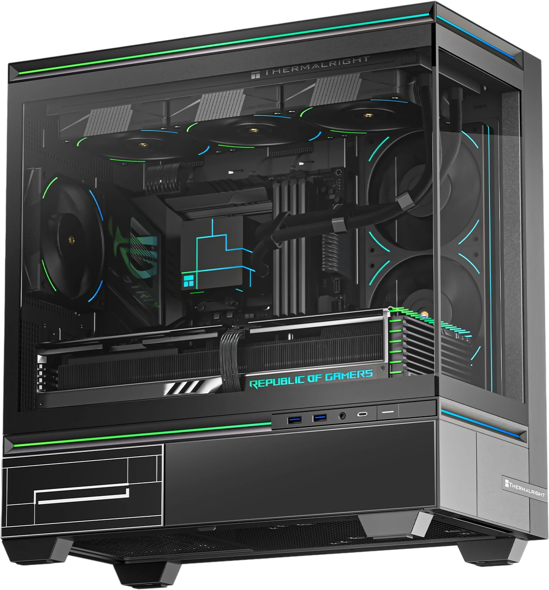 Корпус Thermalright M10 TRTLM10B Black