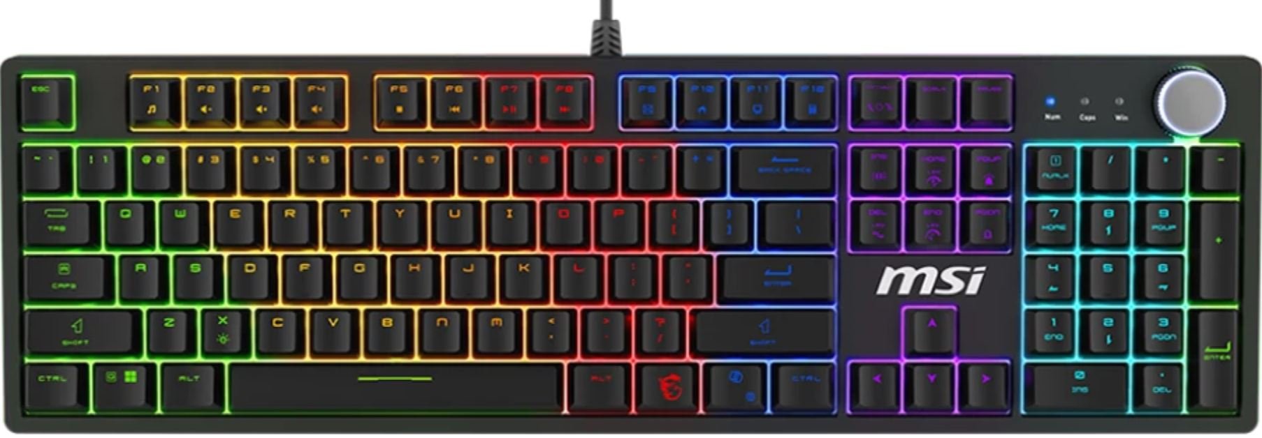 Механическая клавиатура MSI GK320 черный S11-04RU259-HH9