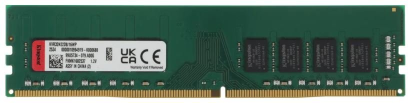 Модуль памяти DDR4 16GB Kingston 3200 KVR32N22D8/16WP