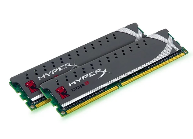 Б/у Модуль памяти DDR3 4GB Kingston HyperX Genesis XMP 1600MHz CL9 (KHX1600C9D3X2K2/8GX)