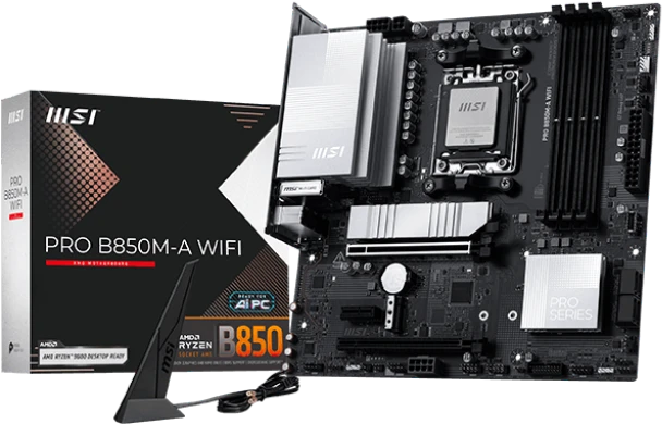 Материнская плата AM5 MSI B850M-A PRO WIFI