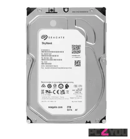 Жесткий диск 2000Gb Seagate SkyHawk ST2000VX016