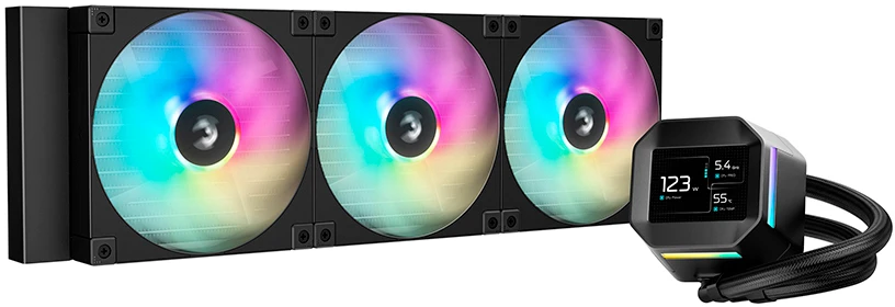 Водяное охлаждение DeepCool LM420 ARGB