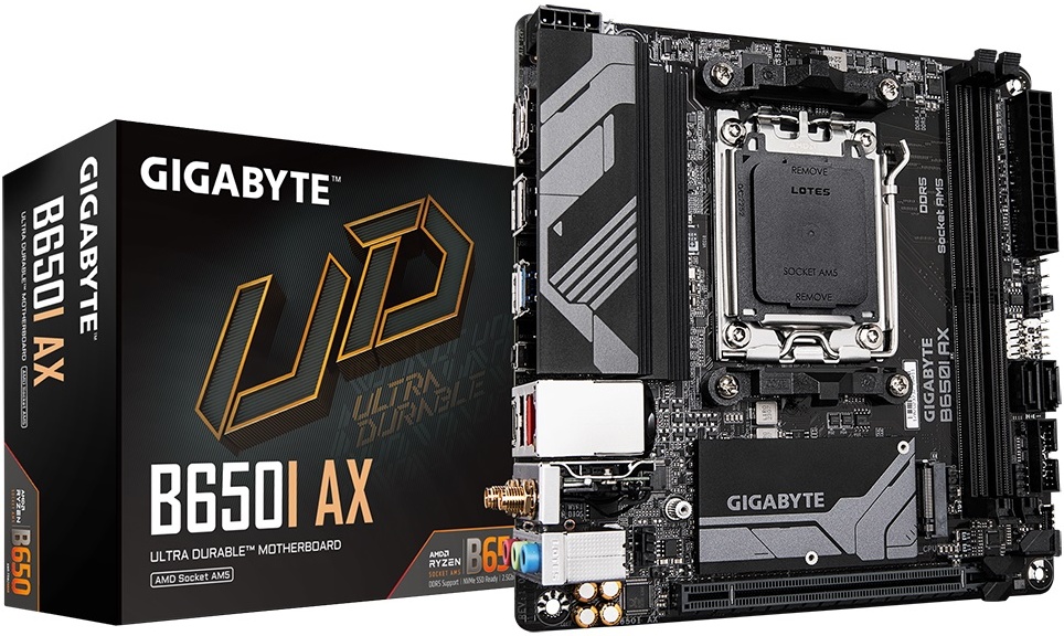 Материнская плата AM5 Gigabyte B650I AX