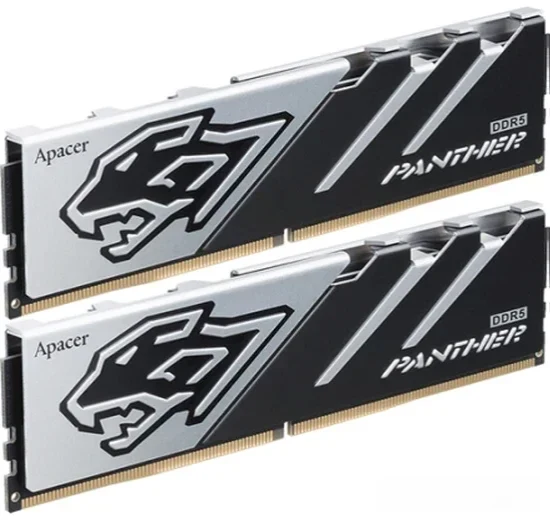 Модуль памяти DDR5 32Gb (2x16Gb) Apacer 5200 Panther AH5U32G52C5227BAA-2