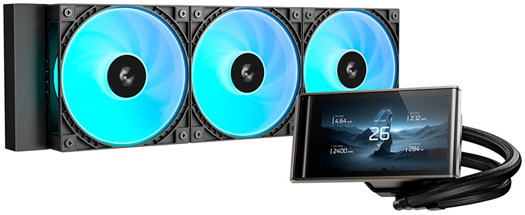 Водяное охлаждение DeepCool LT360 Vision ARGB