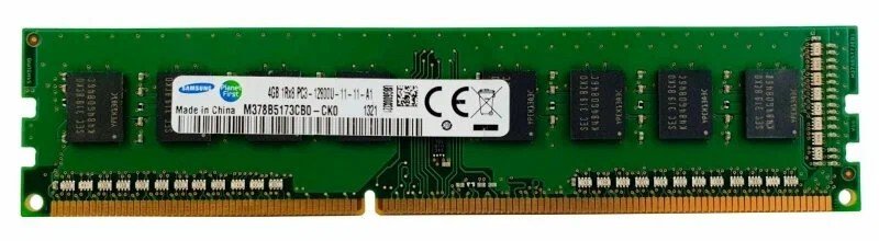 Б/у Модуль памяти DDR3 4GB Samsung 1600MHz CL11 (M378B5173CB0-CK0)