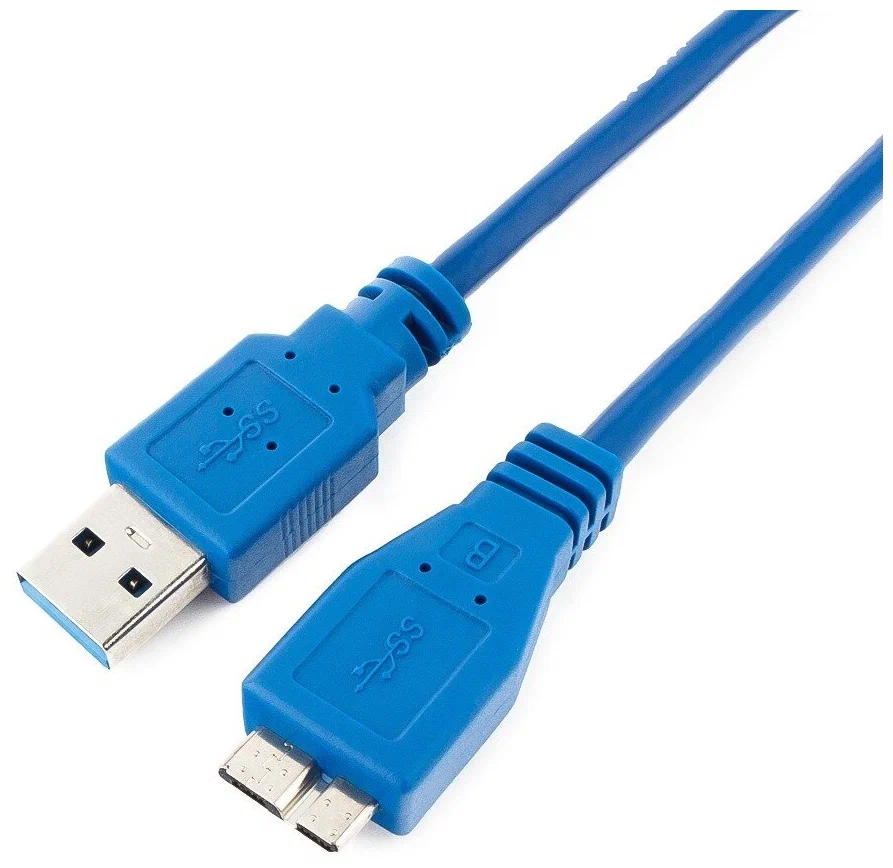 Кабель USB3 A-microB 3m Cablexpert CCP-mUSB3-AMBM-10