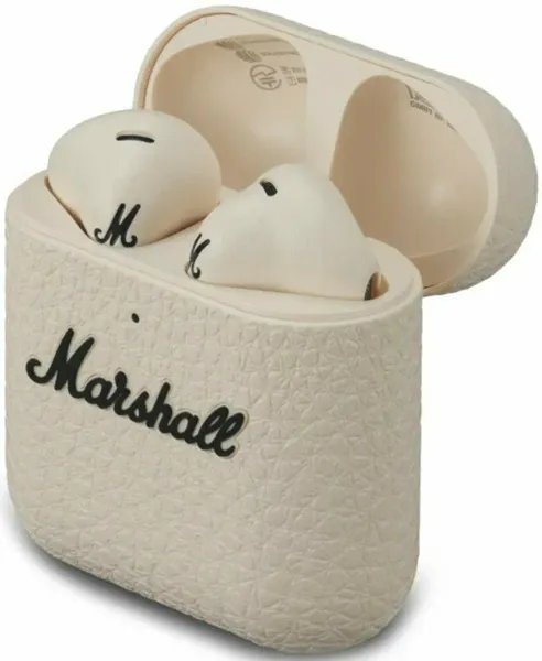 Беспроводные наушники Marshall Minor IV cream (кремовые)