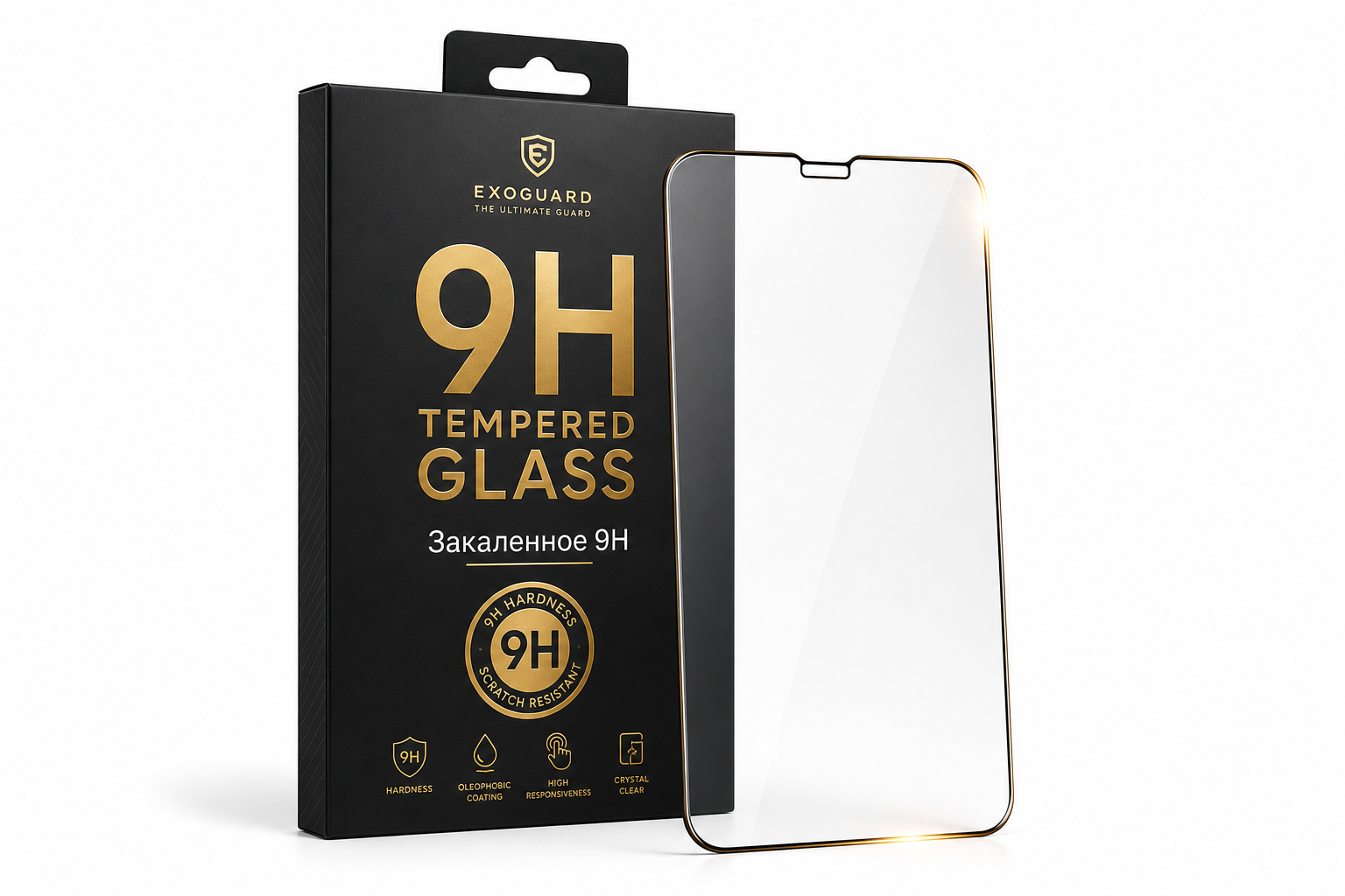 Защитное стекло Honor Magic 7 Pro закаленное 9H